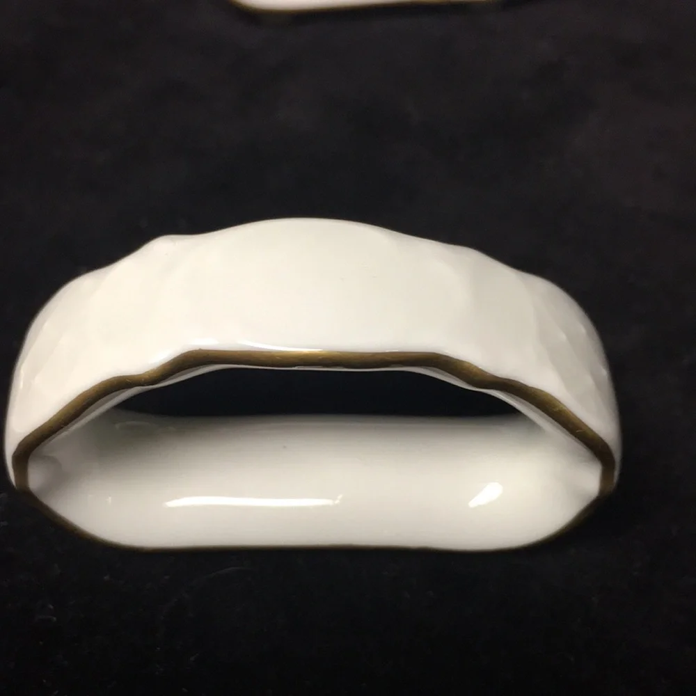 Porcelain Napkin Ring by Lindbergh Handarbeit